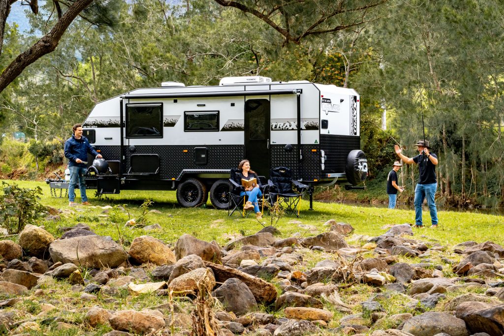 On The Move Caravans 18'6 Traxx Series 3 walk through