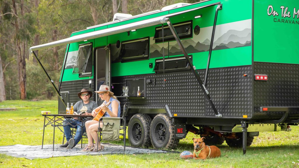 On The Move Caravans 24' Quad Bunk